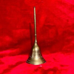 Vintage solid brass bell